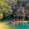 Kayaking on the Chay River in Phong Nha